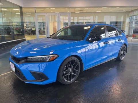 Blue 2022 Honda Civic Hatchback Sport for sale in Boone, IA