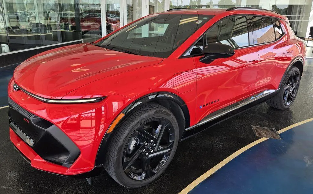 Red 2024 Chevrolet Equinox EV RS for sale in Boone, IA