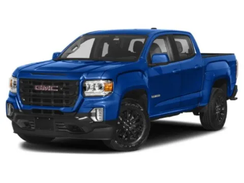 White 2021 GMC Canyon 4WD Elevation for sale in Boone, IA