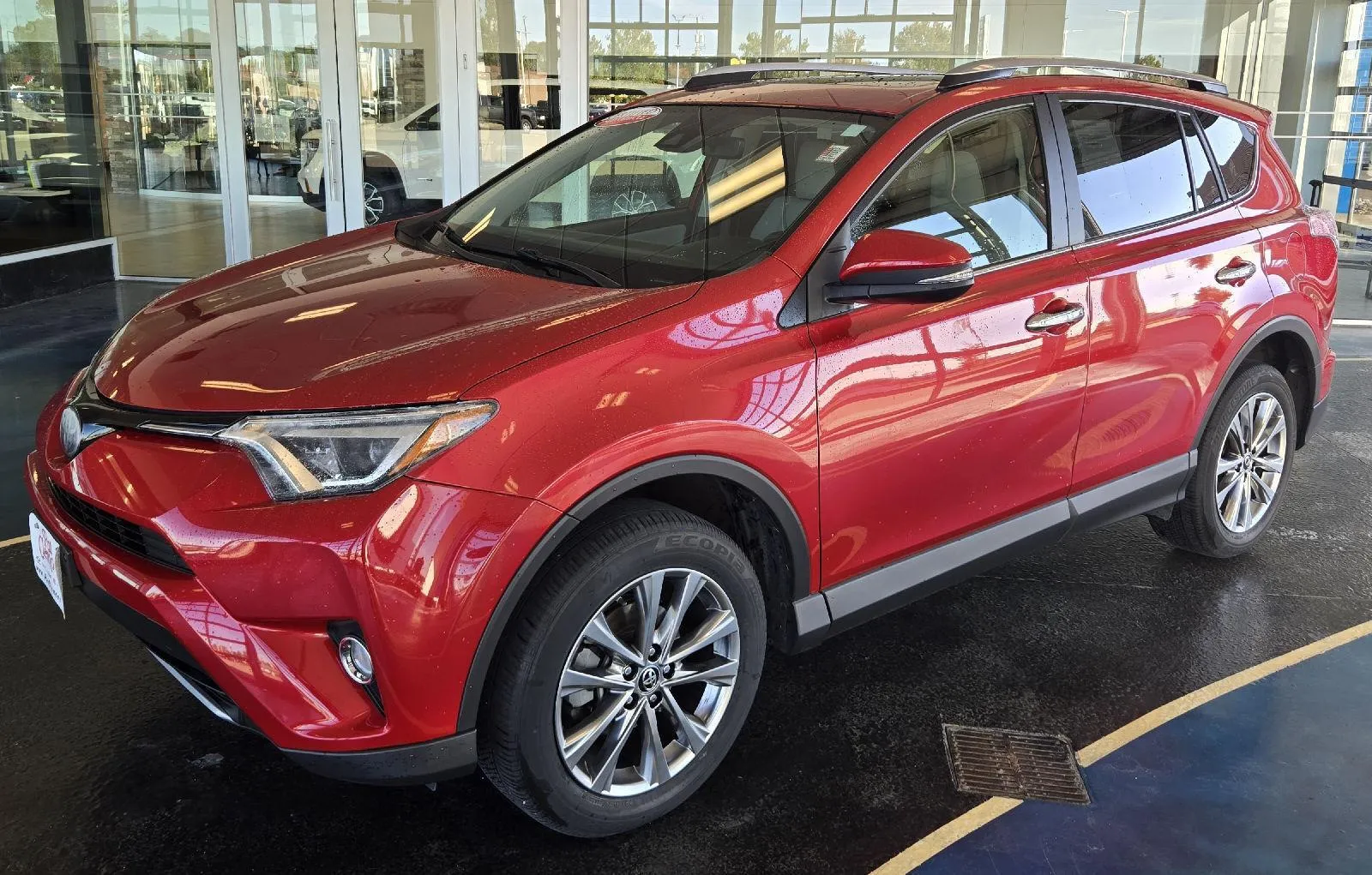 Gray 2017 Toyota RAV4 Platinum for sale in Boone, IA