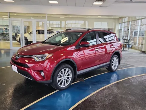 Red 2018 Toyota RAV4 Limited for sale in Boone, IA