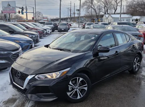 Black 2023 Nissan Sentra SV for sale in Des Moines, IA