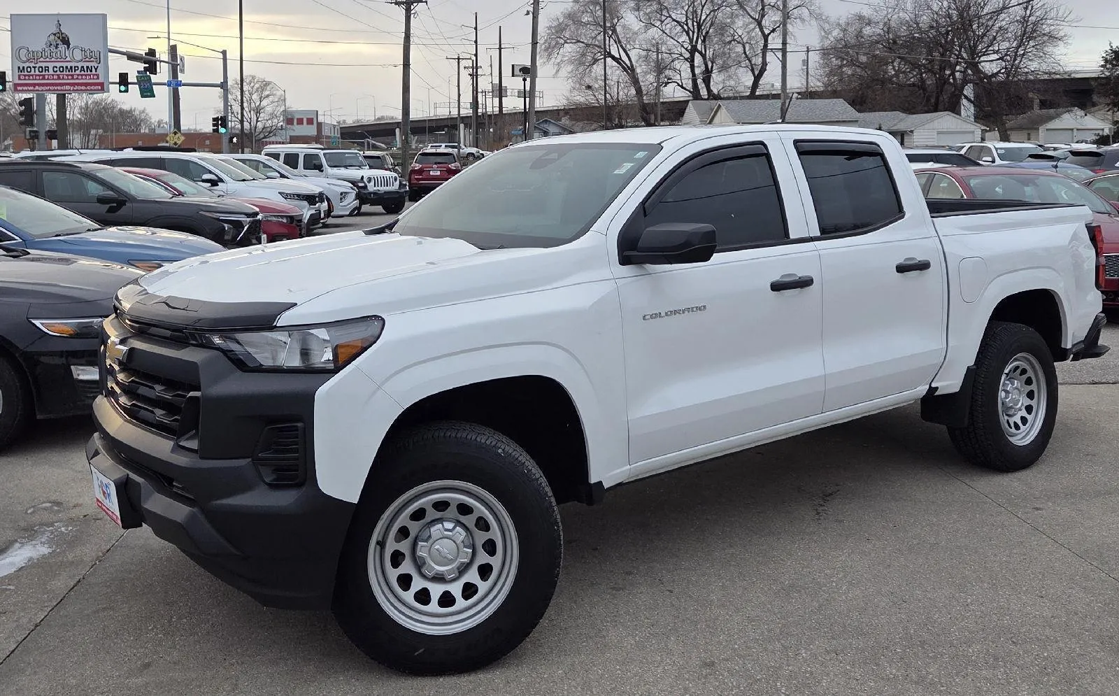 White 2023 Chevrolet Colorado 2WD Work Truck for sale in Des Moines, IA