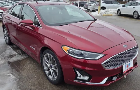 Photos of 2019 Ford Fusion Hybrid Titanium for sale in Des Moines, IA at Capital City Motor Company