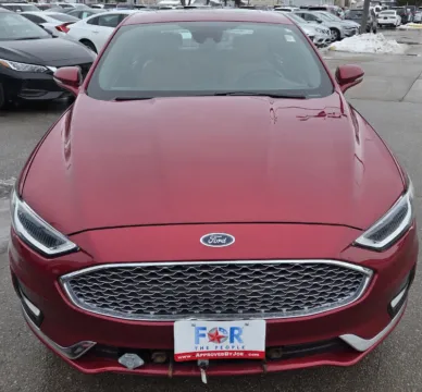 Another view of 2019 Ford Fusion Hybrid Titanium for sale in Des Moines, IA at Capital City Motor Company