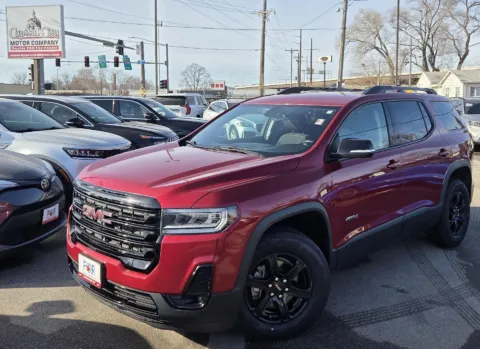 Red 2020 GMC Acadia AT4 for sale in Des Moines, IA