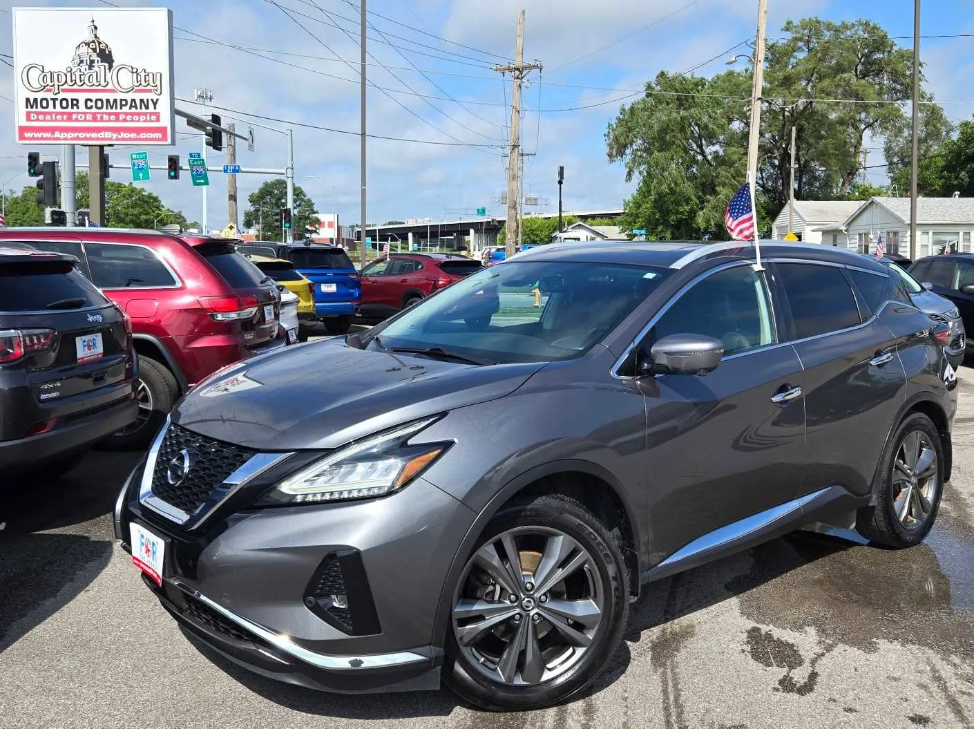Gray 2019 Nissan Murano Platinum for sale in Des Moines, IA