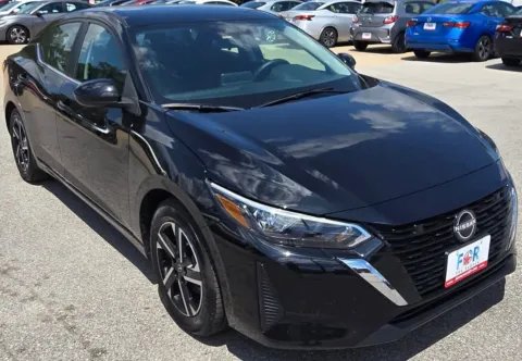 Black 2024 Nissan Sentra SV for sale in Des Moines, IA