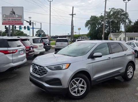 Silver 2022 Ford Edge SEL for sale in Des Moines, IA