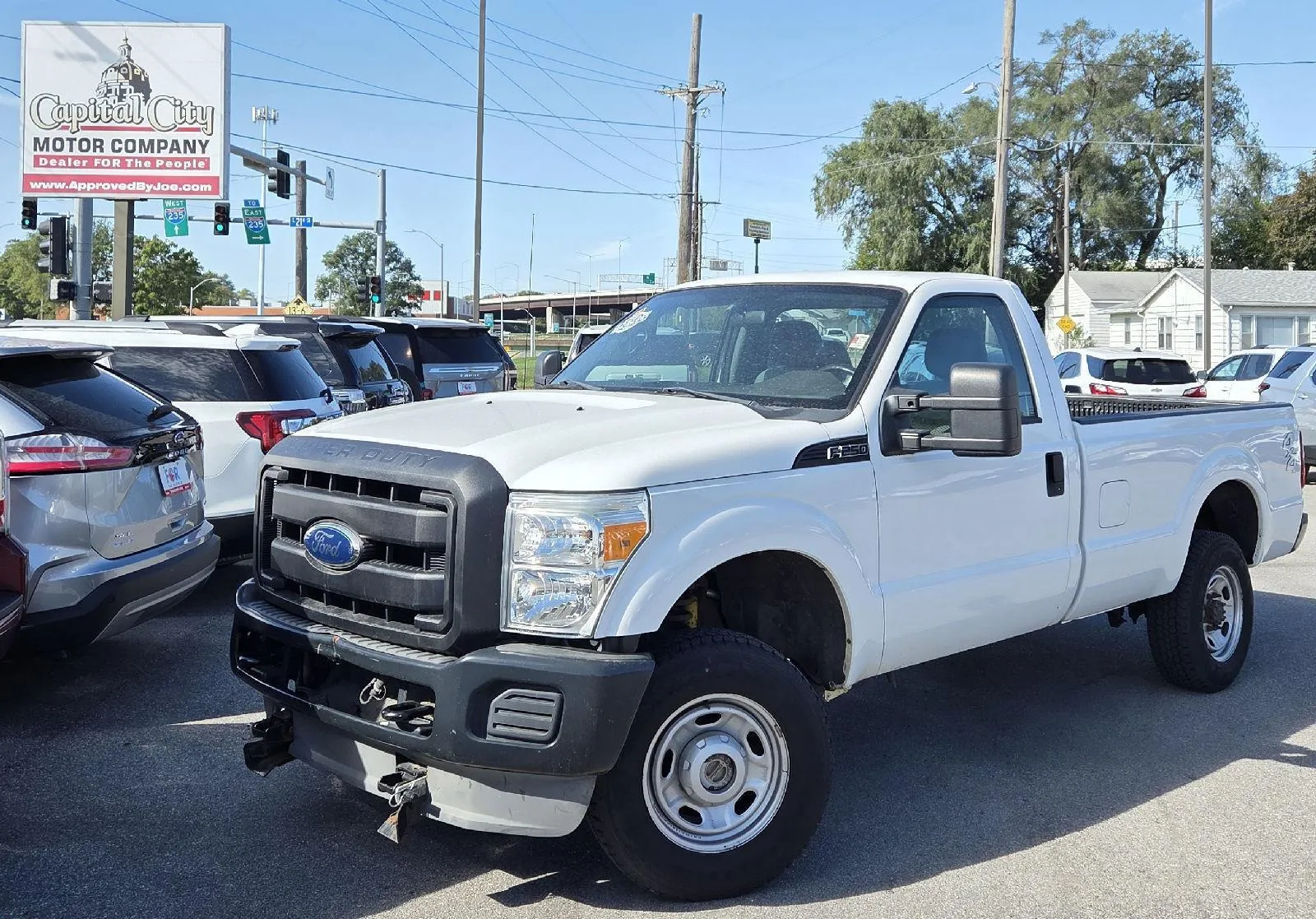 Silver 2011 Ford F-250 Super Duty XLT for sale in Des Moines, IA