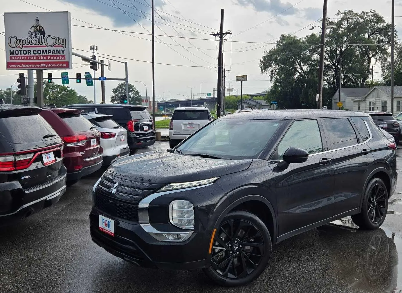 Black 2023 Mitsubishi Outlander SE Black Edition for sale in Des Moines, IA