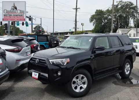 Black 2024 Toyota 4Runner SR5 for sale in Des Moines, IA