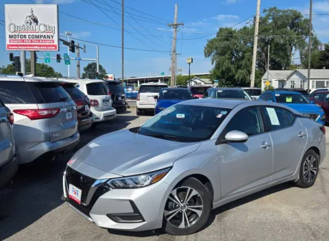 Silver 2023 Nissan Sentra SV for sale in Des Moines, IA