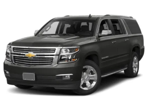 Black 2015 Chevrolet Suburban LTZ for sale in Des Moines, IA