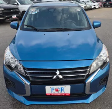 Another view of 2022 Mitsubishi Mirage ES for sale in Des Moines, IA at Capital City Motor Company
