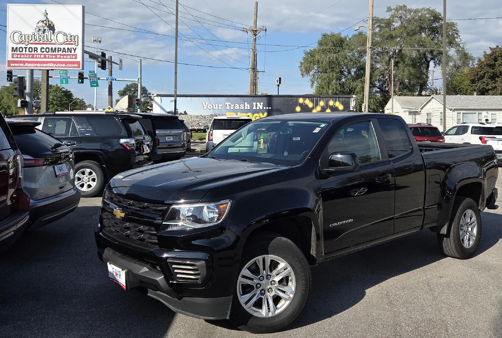 Black 2021 Chevrolet Colorado 2WD LT for sale in Des Moines, IA