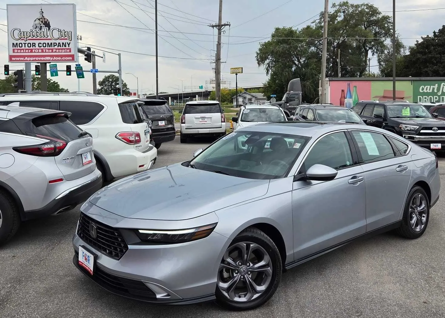 Silver 2024 Honda Accord Sedan EX for sale in Des Moines, IA