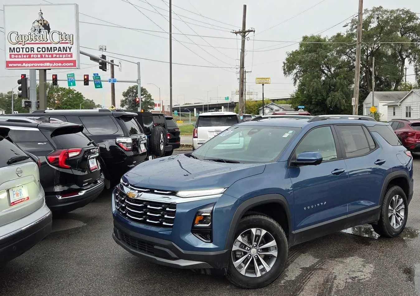 Blue 2025 Chevrolet Equinox AWD LT for sale in Des Moines, IA