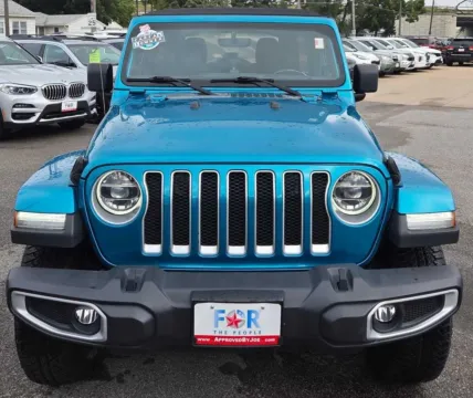 Another view of 2020 Jeep Wrangler Unlimited Sahara for sale in Des Moines, IA at Capital City Motor Company