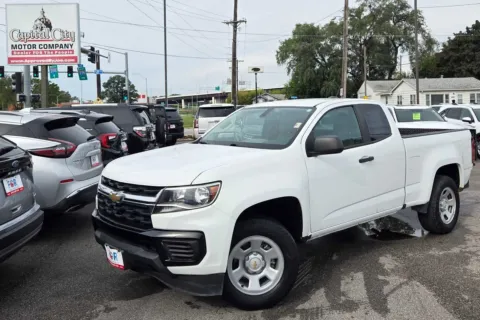 White 2021 Chevrolet Colorado 2WD Work Truck for sale in Des Moines, IA