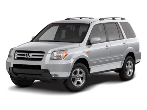 Red 2008 Honda Pilot EX for sale in Des Moines, IA