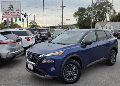 Blue 2023 Nissan Rogue S for sale in Des Moines, IA