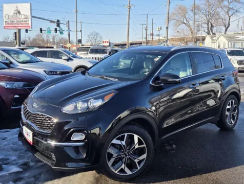 Black 2020 Kia Sportage EX for sale in Des Moines, IA