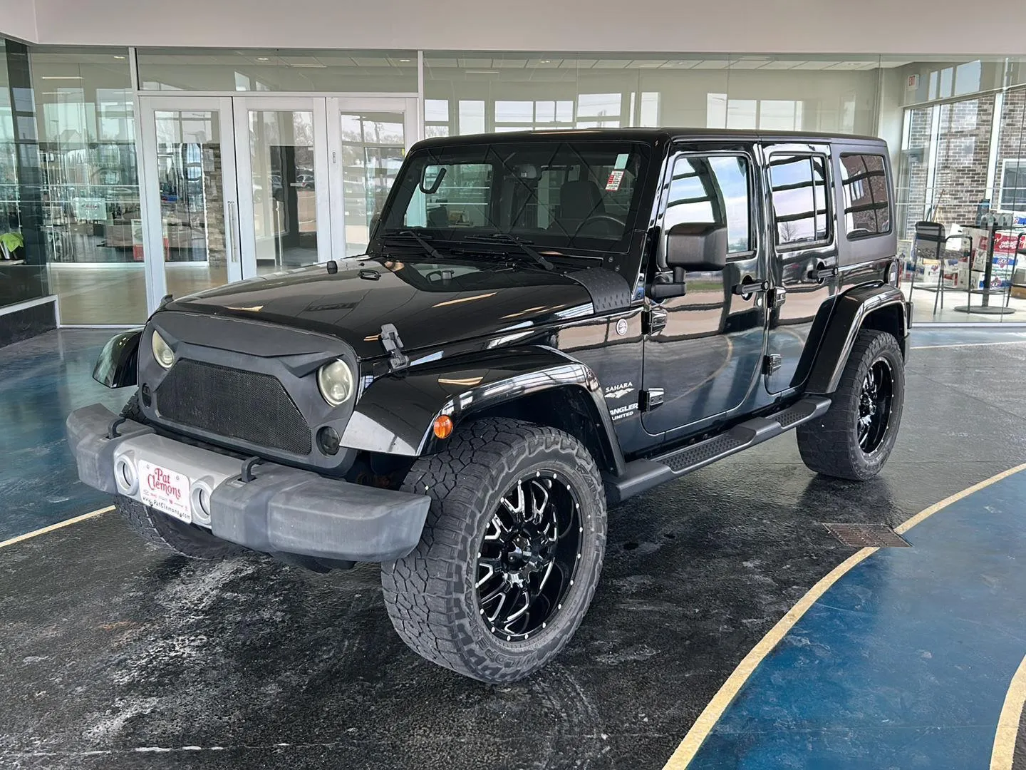 Black 2015 Jeep Wrangler Unlimited Sahara for sale in Boone, IA