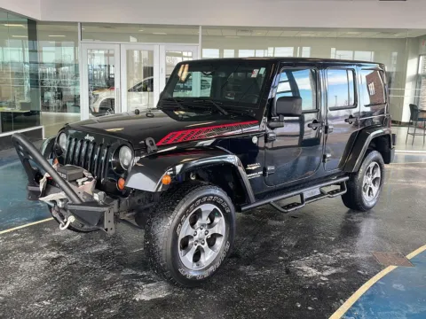 Black 2013 Jeep Wrangler Unlimited Sahara for sale in Boone, IA