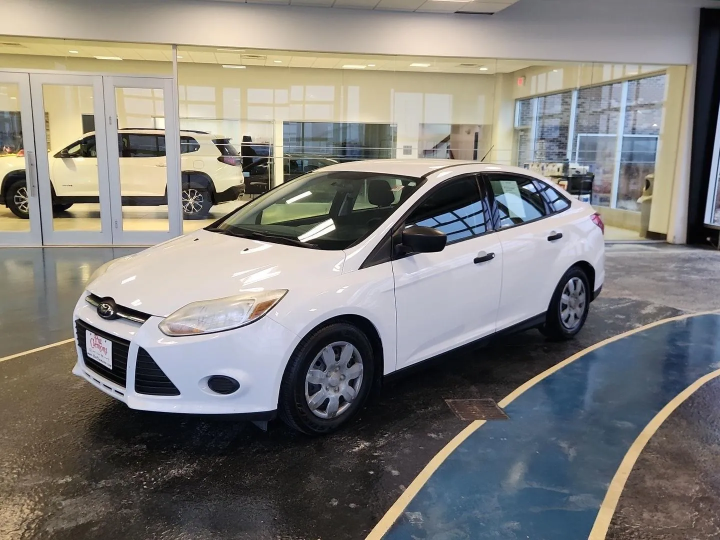 White 2014 Ford Focus S for sale in Boone, IA