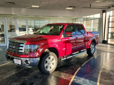 Red 2013 Ford F-150 Lariat for sale in Boone, IA
