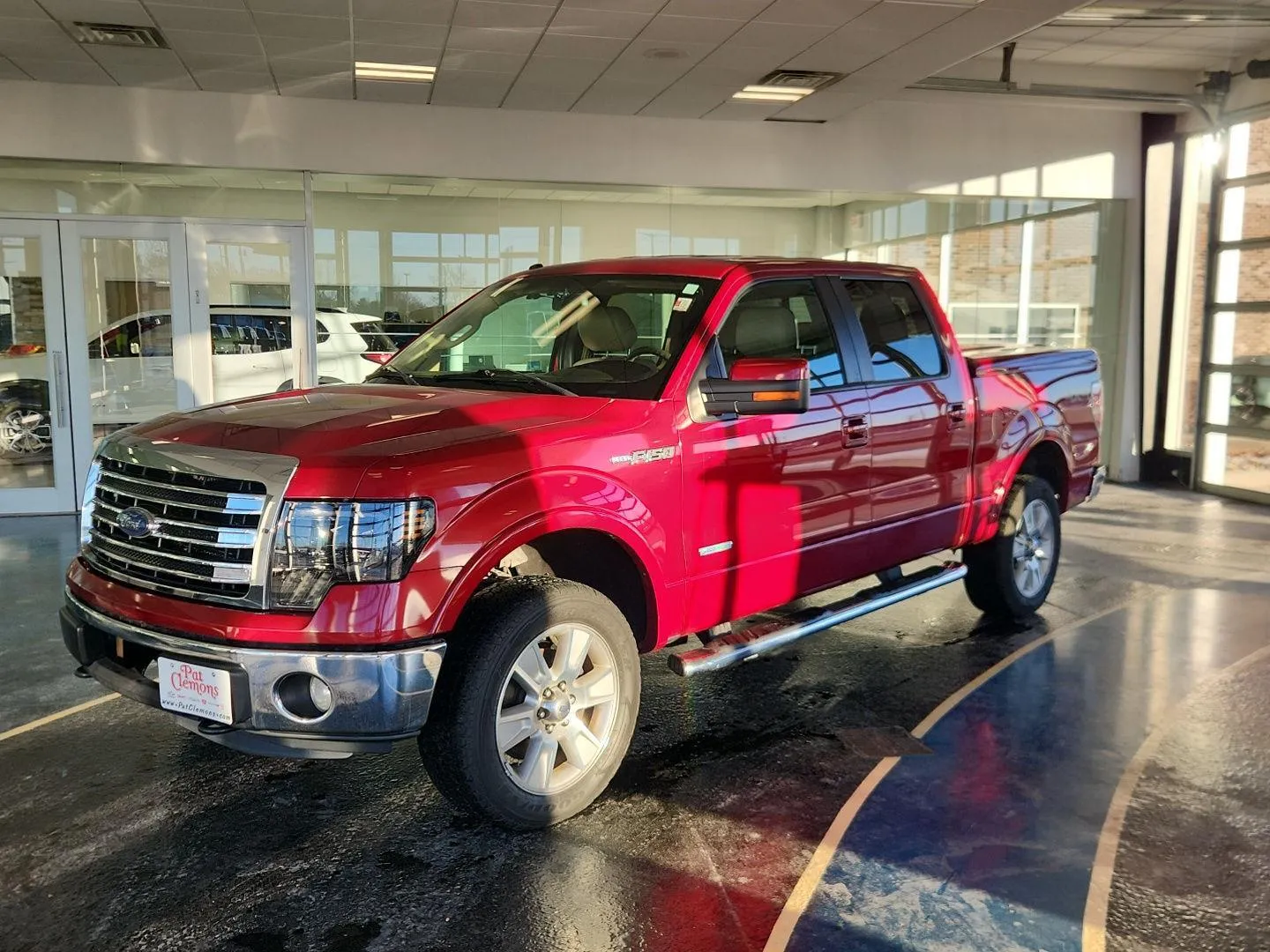 Red 2013 Ford F-150 Lariat for sale in Boone, IA