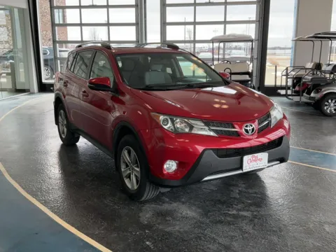 Red 2015 Toyota RAV4 XLE for sale in Boone, IA