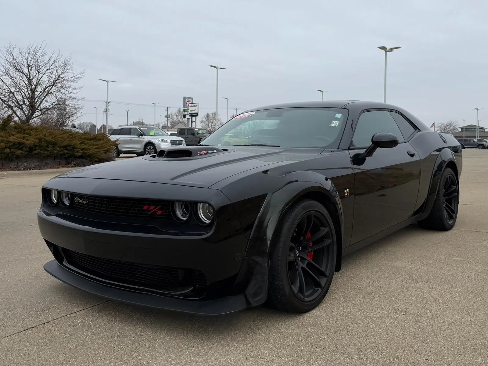 Black 2022 Dodge Challenger R/T Scat Pack Widebody for sale in Boone, IA