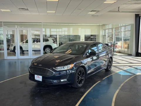 Blue 2020 FORD FUSION SE for sale in Boone, IA
