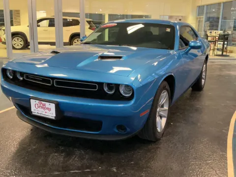 Blue 2023 DODGE CHALLENGER SXT for sale in Boone, IA