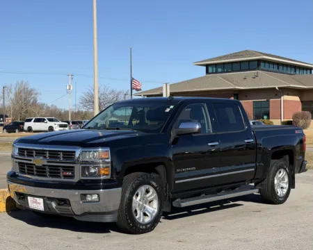 Black 2014 Chevrolet Silverado 1500 LTZ for sale in Boone, IA