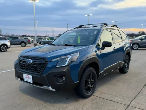 Blue 2024 Subaru Forester Wilderness for sale in Boone, IA