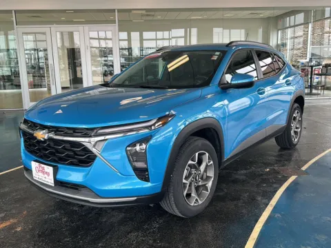 Blue 2025 CHEVROLET TRAX 1LT for sale in Boone, IA