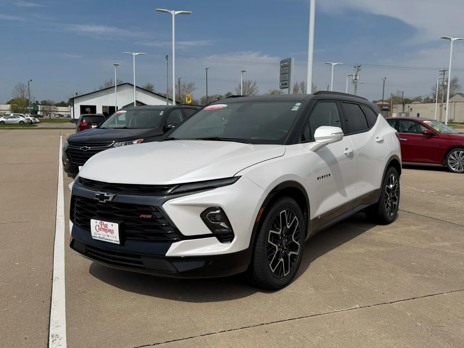 White 2023 Chevrolet Blazer RS for sale in Boone, IA