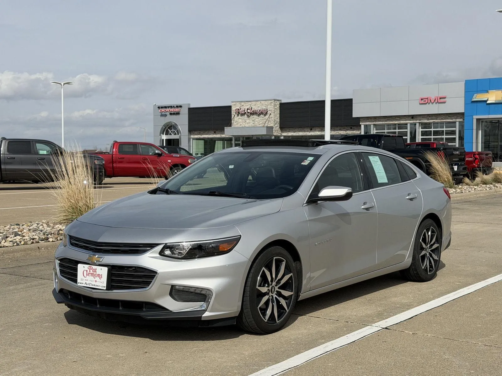 Silver 2016 Chevrolet Malibu LT for sale in Boone, IA