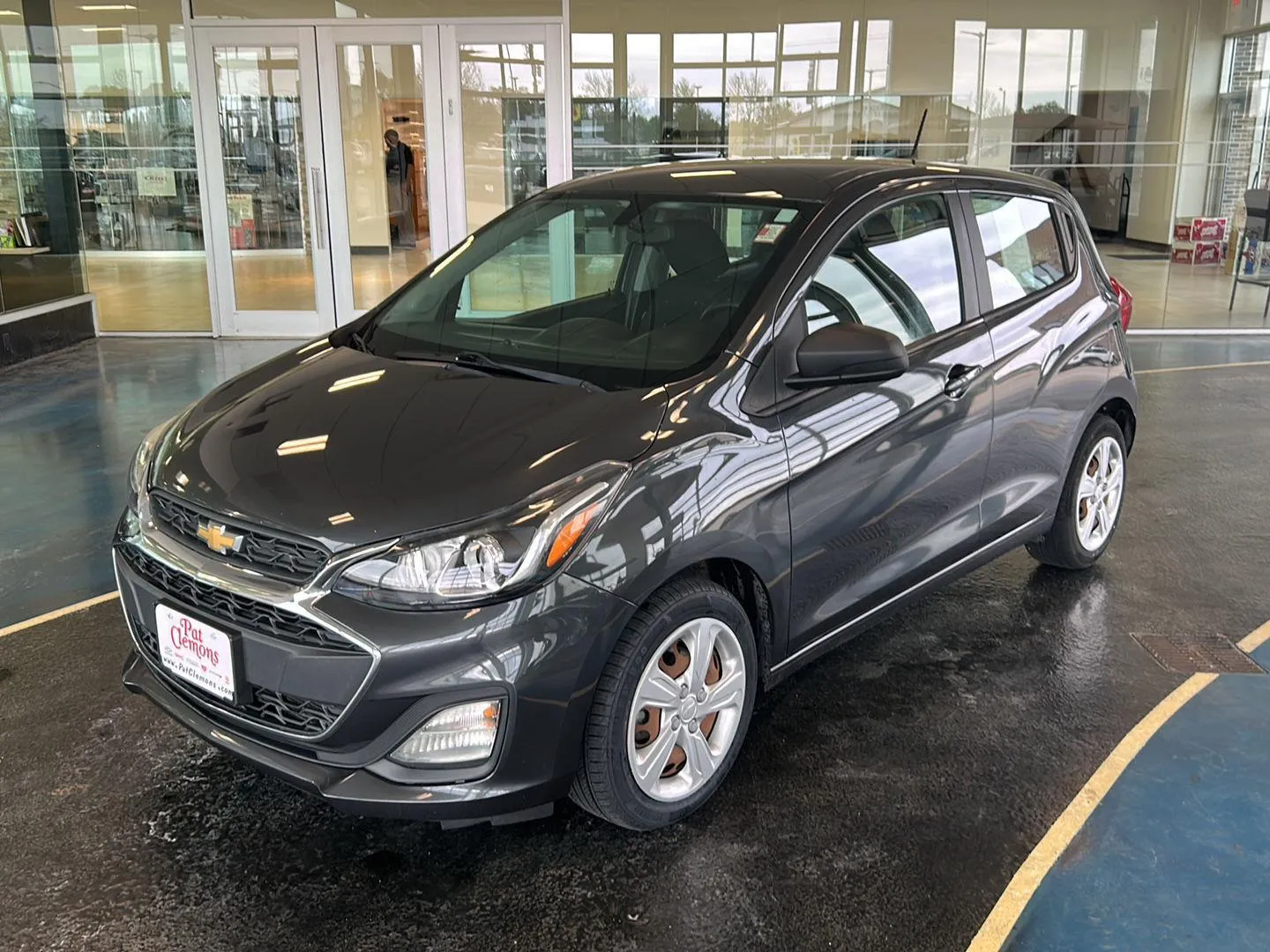Gray 2021 Chevrolet Spark LS for sale in Boone, IA