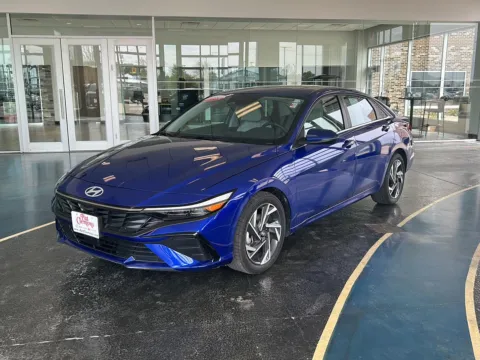 Blue 2025 Hyundai Elantra Limited for sale in Boone, IA