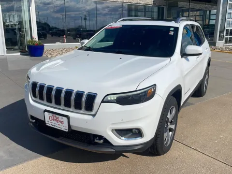 White 2021 Jeep Cherokee Limited for sale in Boone, IA