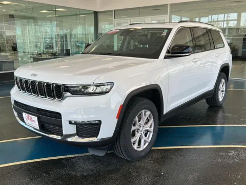 White 2022 Jeep Grand Cherokee L Limited for sale in Boone, IA