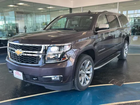 Gray 2015 Chevrolet Suburban LTZ for sale in Boone, IA