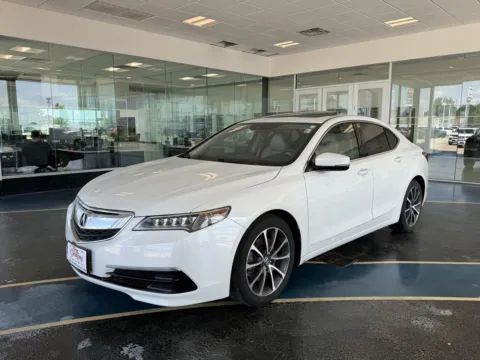 White 2015 Acura TLX V6 Tech for sale in Boone, IA