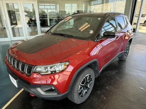 Red 2025 Jeep Compass Trailhawk for sale in Boone, IA