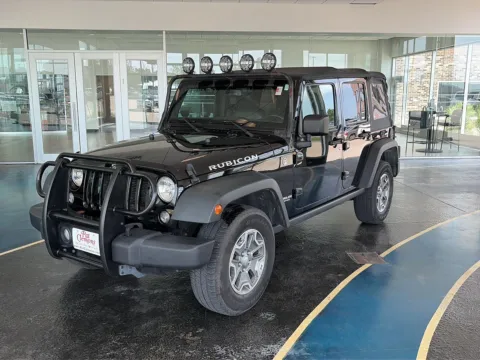 Black 2015 Jeep Wrangler Unlimited Rubicon for sale in Boone, IA