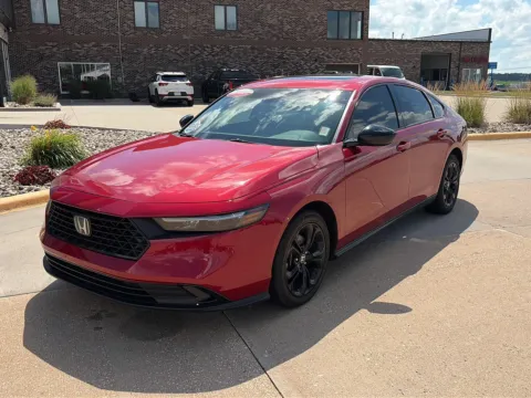 Red 2025 Honda Accord Sedan SE for sale in Boone, IA